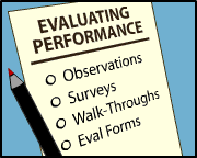 evaluation clipart teacher observation