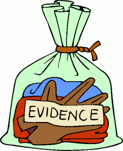 evidence clipart