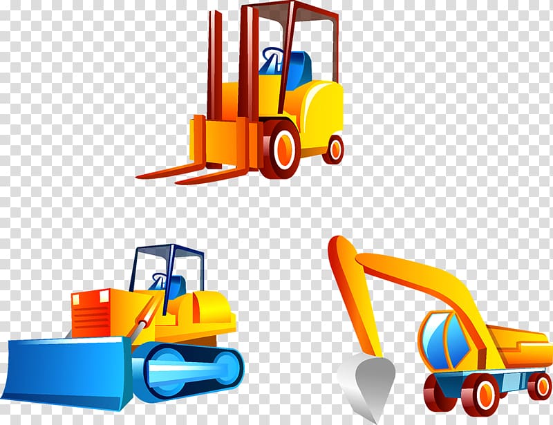 Vehicle sturgis library forklift. Excavator clipart car