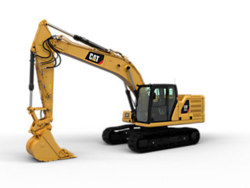 Excavator clipart side boom. Cat gc hydraulic caterpillar