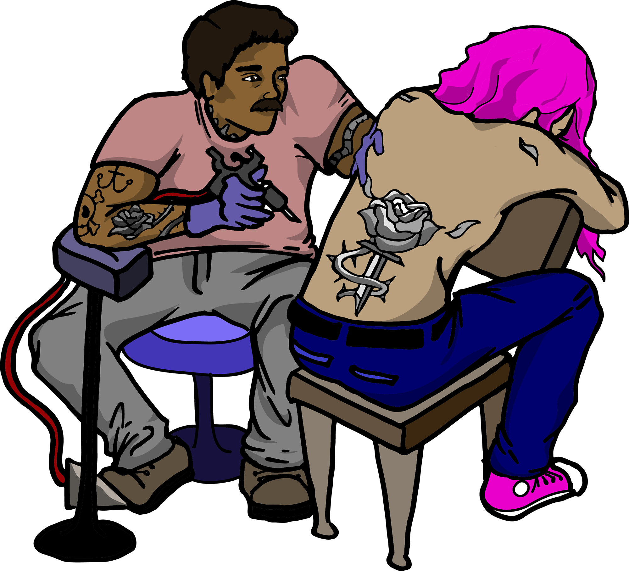 Excited clipart eager. Transforming the tattoo taboo