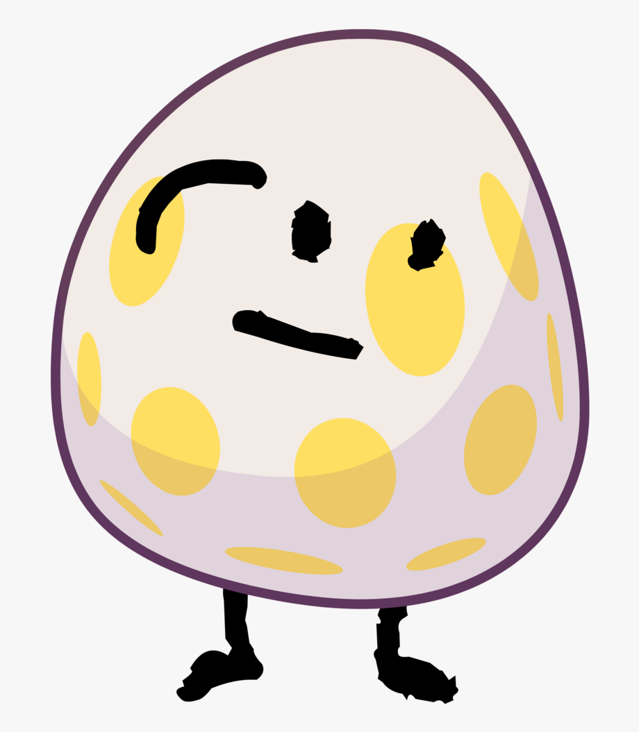 Bfb eggy cliparts cartoons. Excited clipart fortunate