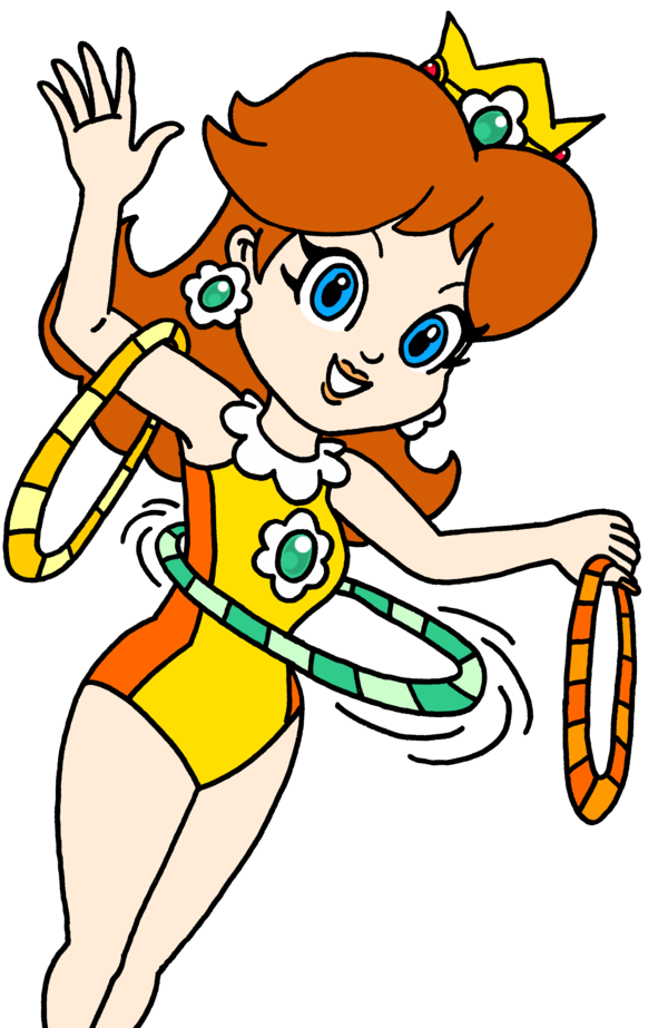 Excited clipart fun game. Daisy at the rio