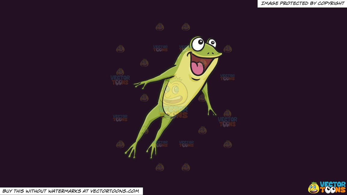 An frog so on. Excited clipart happy feeling