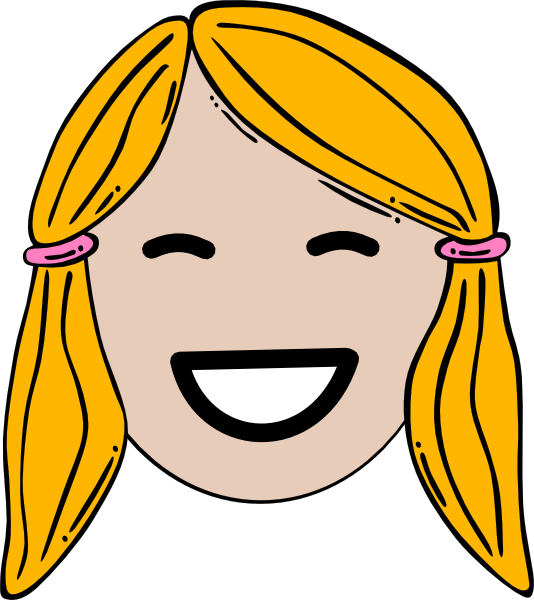 Excited clipart happyclip. Lady face very happy