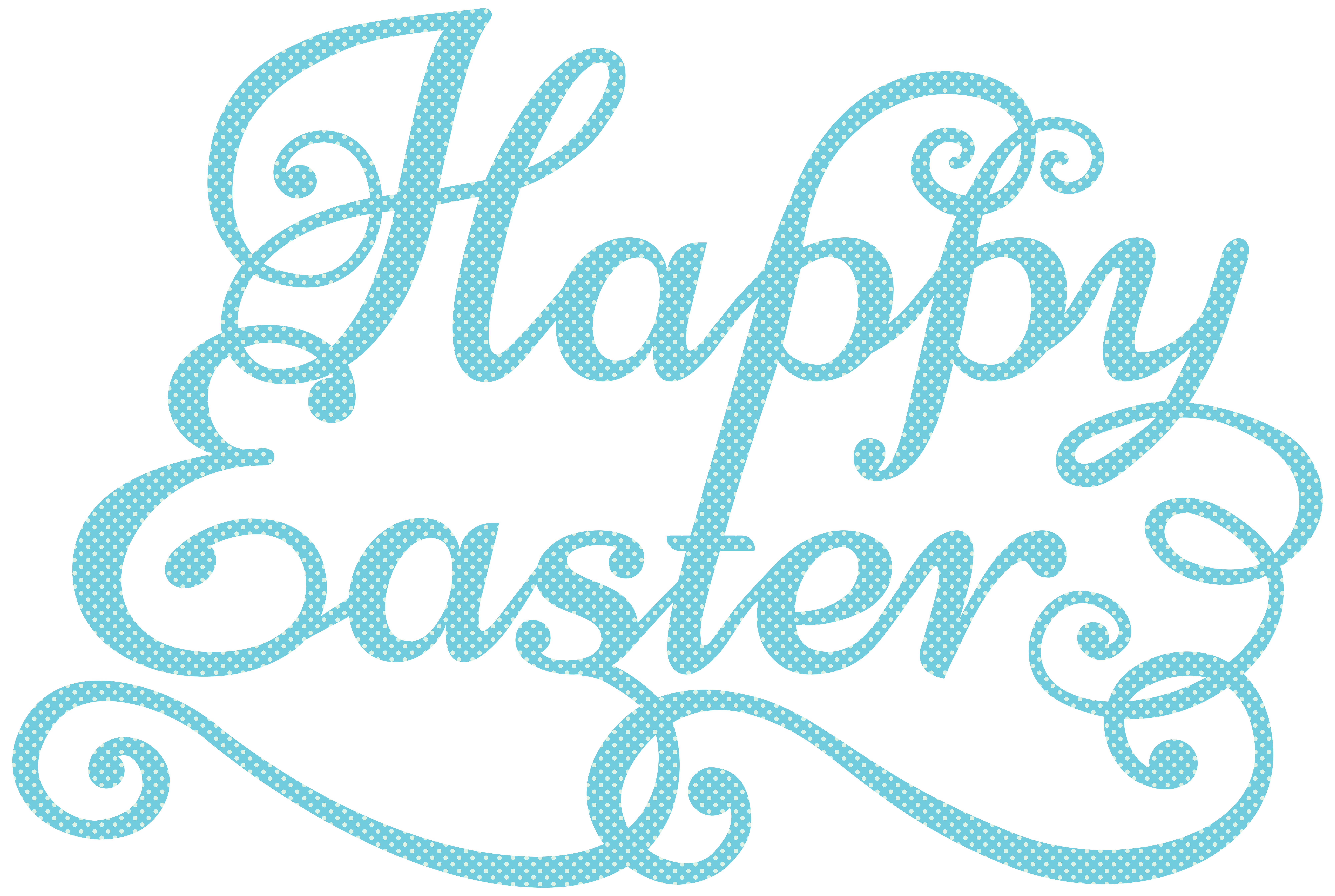 easter clipart text