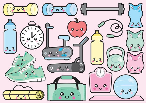 gym clipart cute