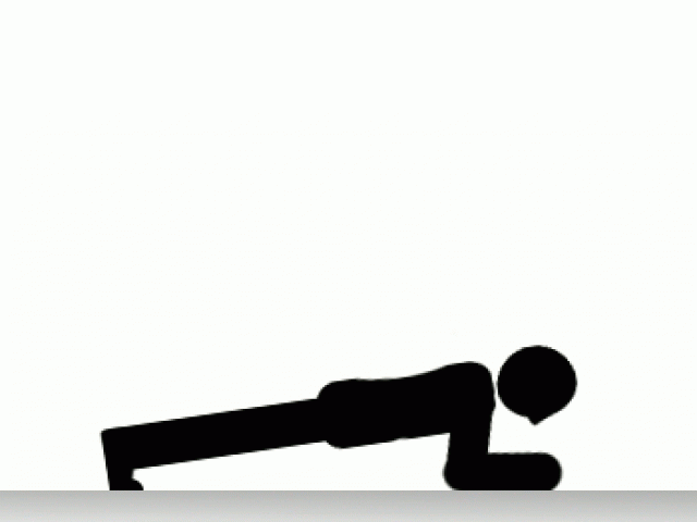 Free planks download clip. Exercising clipart plank