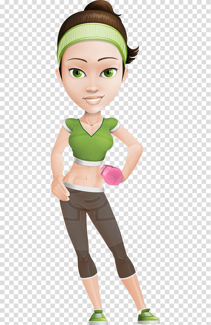 Centre personal cartoon physical. Exercising clipart fitness trainer