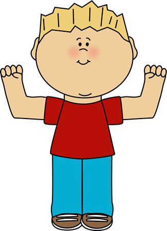 toddler clipart one boy
