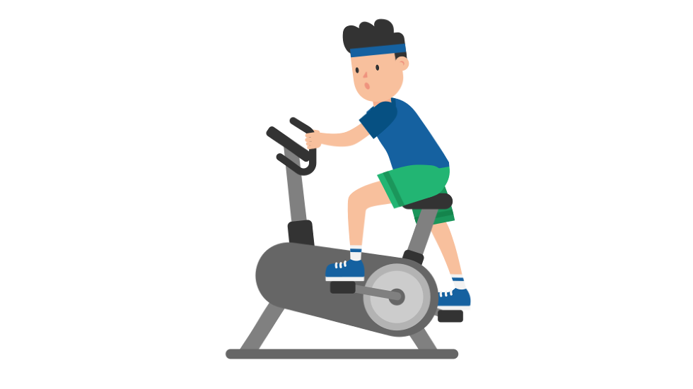  tips i learned. Exercising clipart stationary bicycle