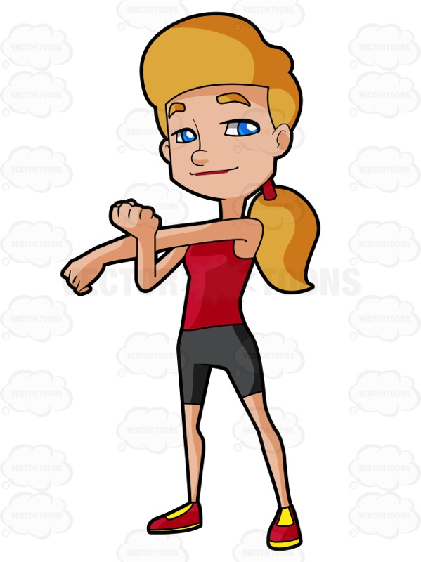 Exercising clipart stretches. Stretch free download best