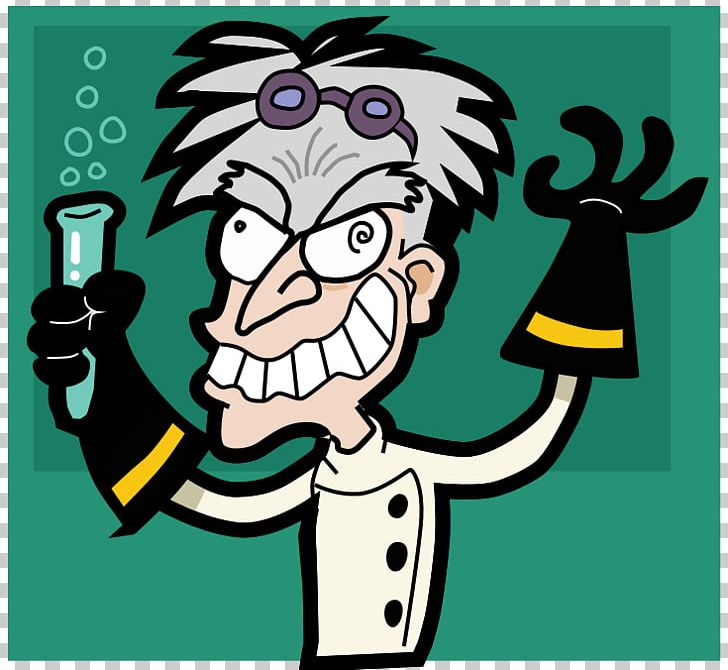 experiment clipart mad scientist