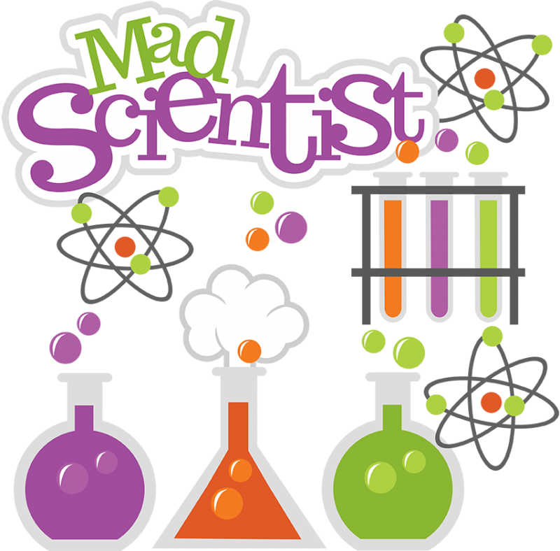 experiment clipart mad scientist