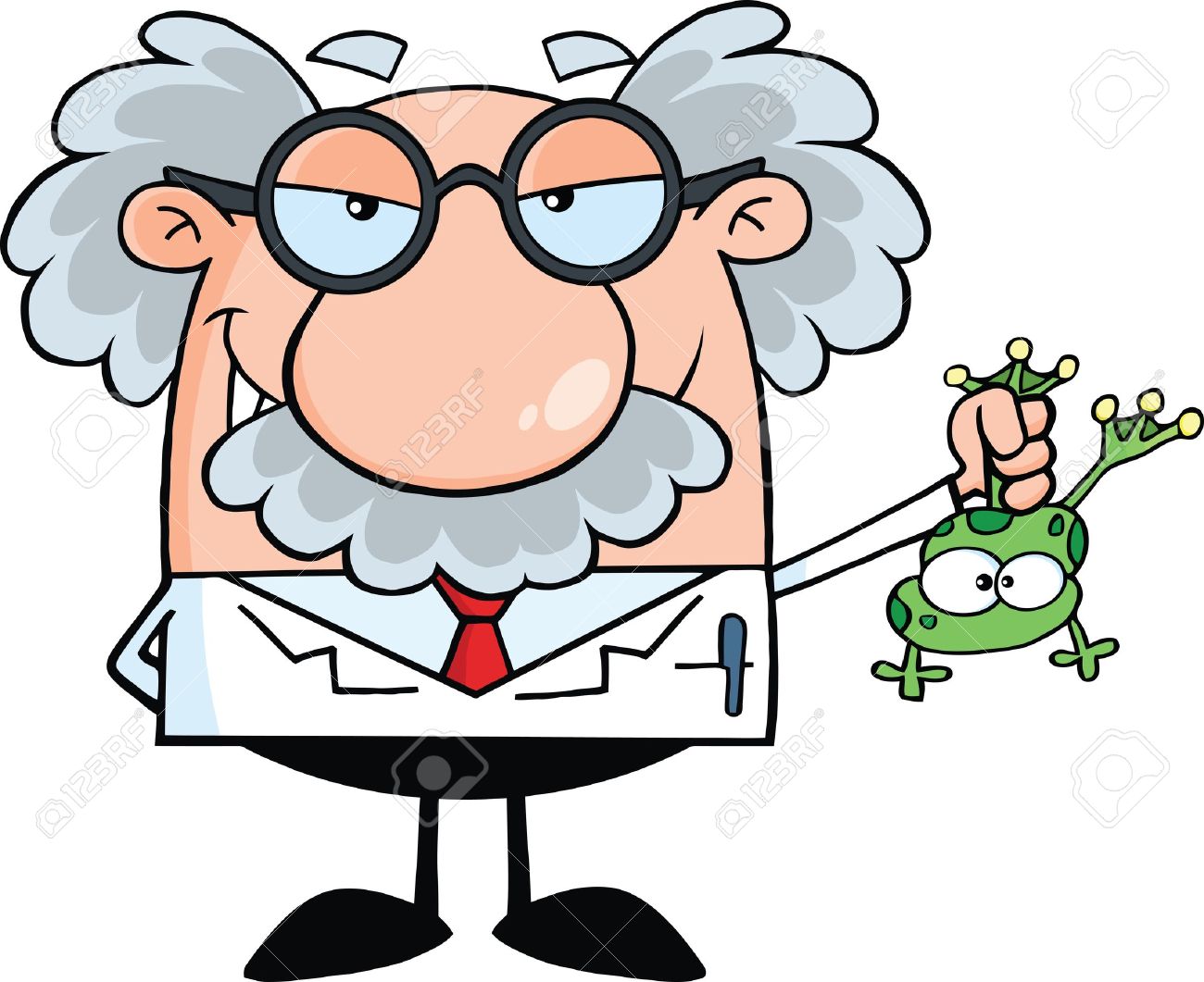 experiment clipart mad scientist