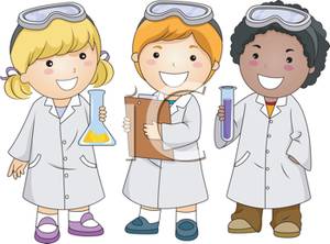 experiment clipart science class