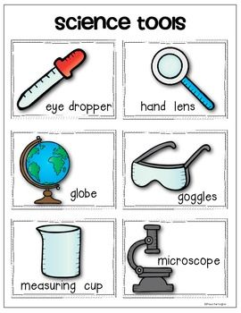 experiment clipart science vocabulary