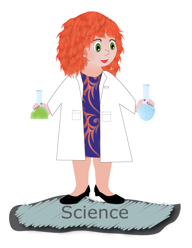 Experiment woman scientist