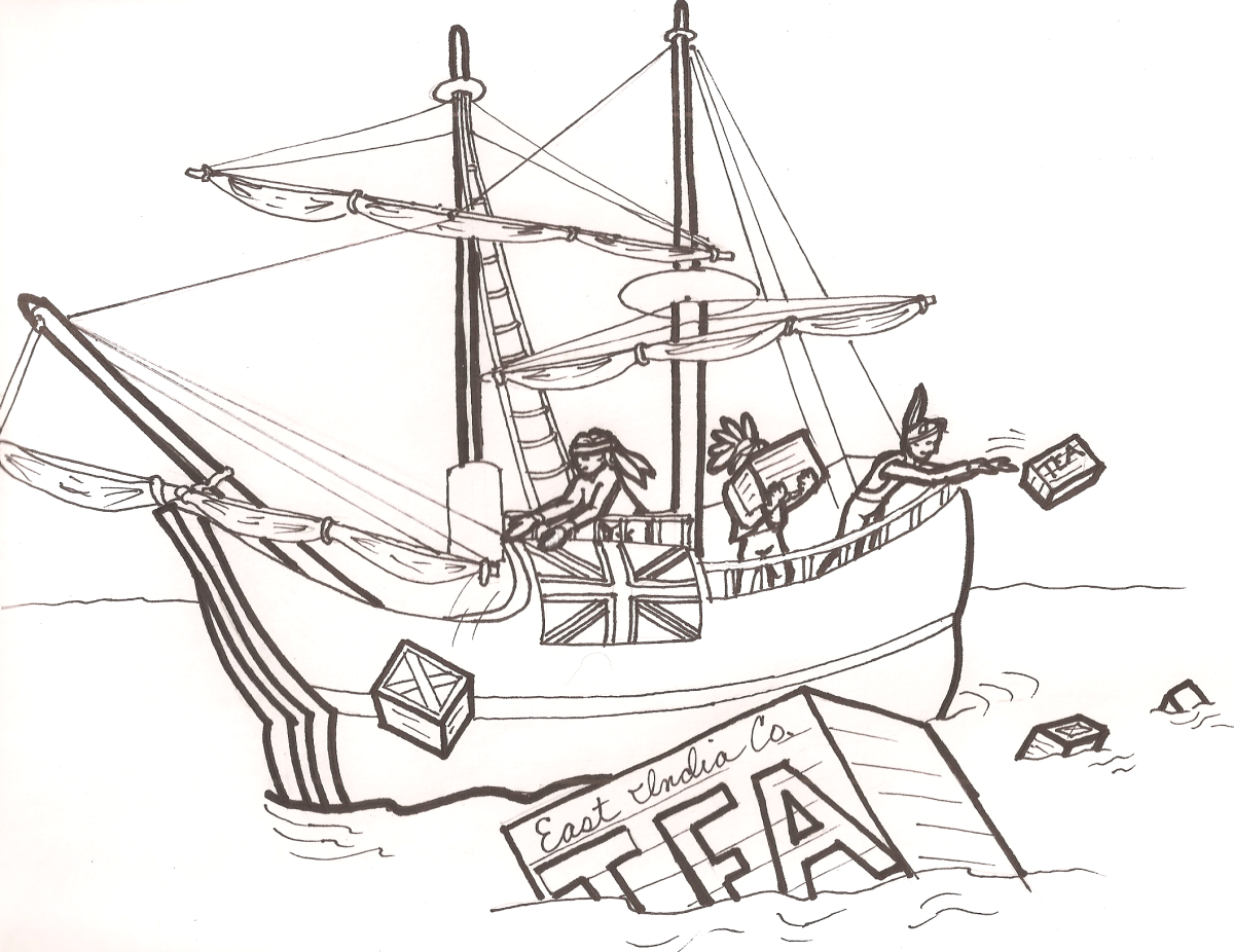 explorer clipart boston tea party ship
