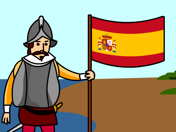 explorer clipart conquistador spanish