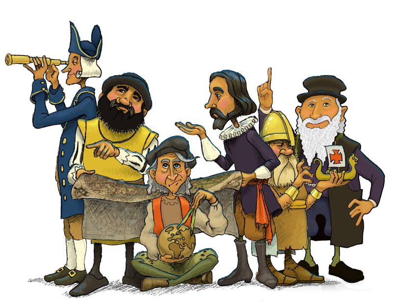 explorer clipart exploration european