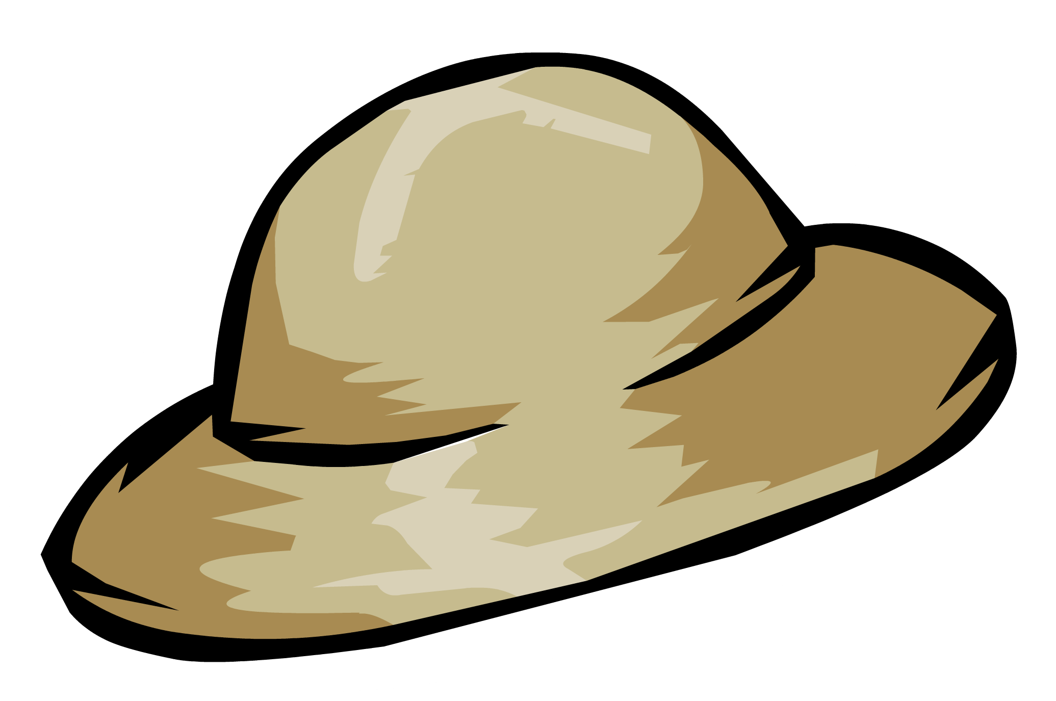 fedora clipart adventure hat