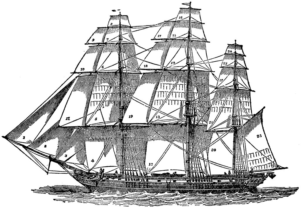 explorer clipart trade ship
