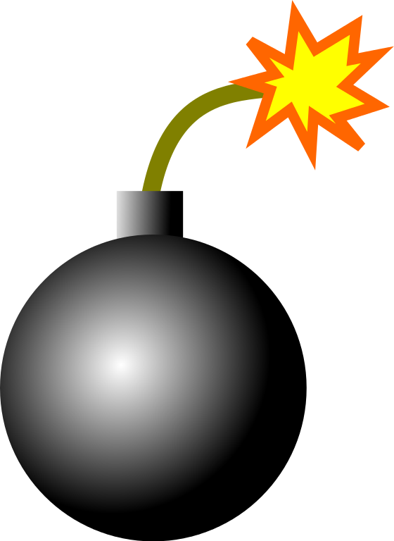 explosion clipart bombing