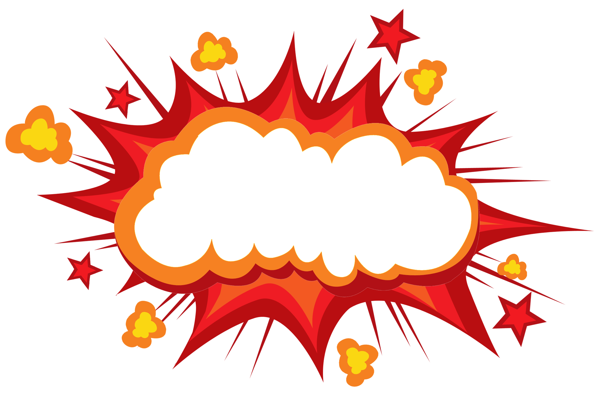explosion clipart cool