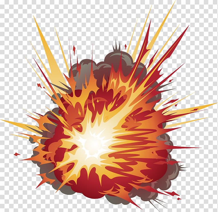 explosion clipart cool
