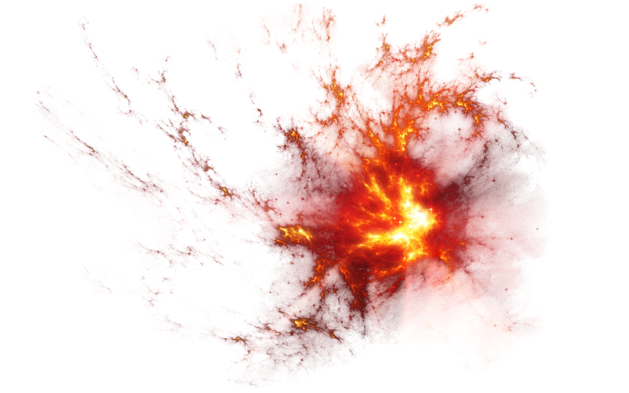 explosion clipart flame