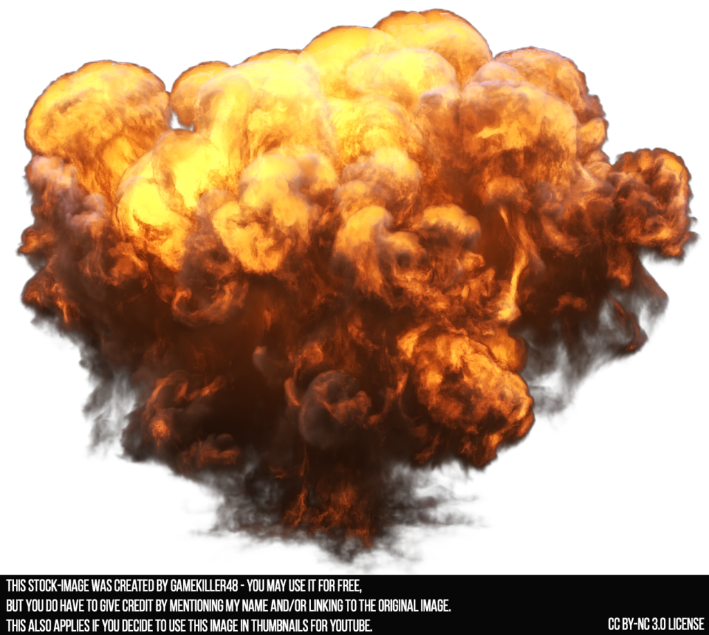 explosion clipart realistic explosion