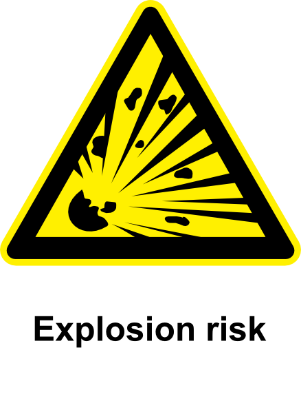 explosion clipart sign