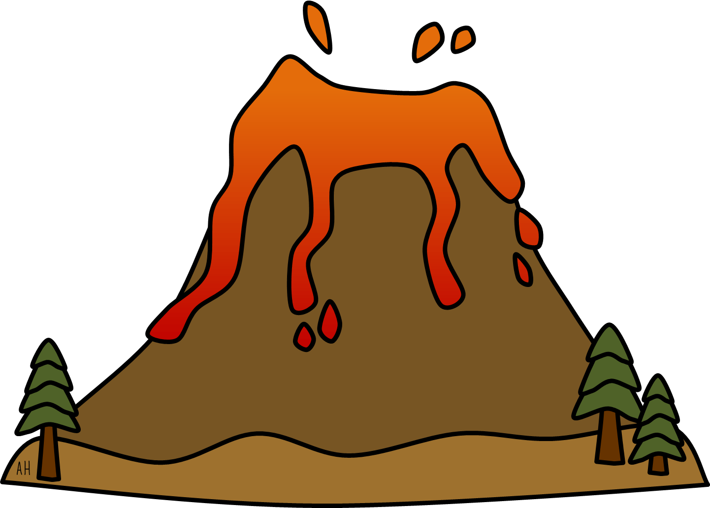 Year blog had great. Explosion clipart volcano