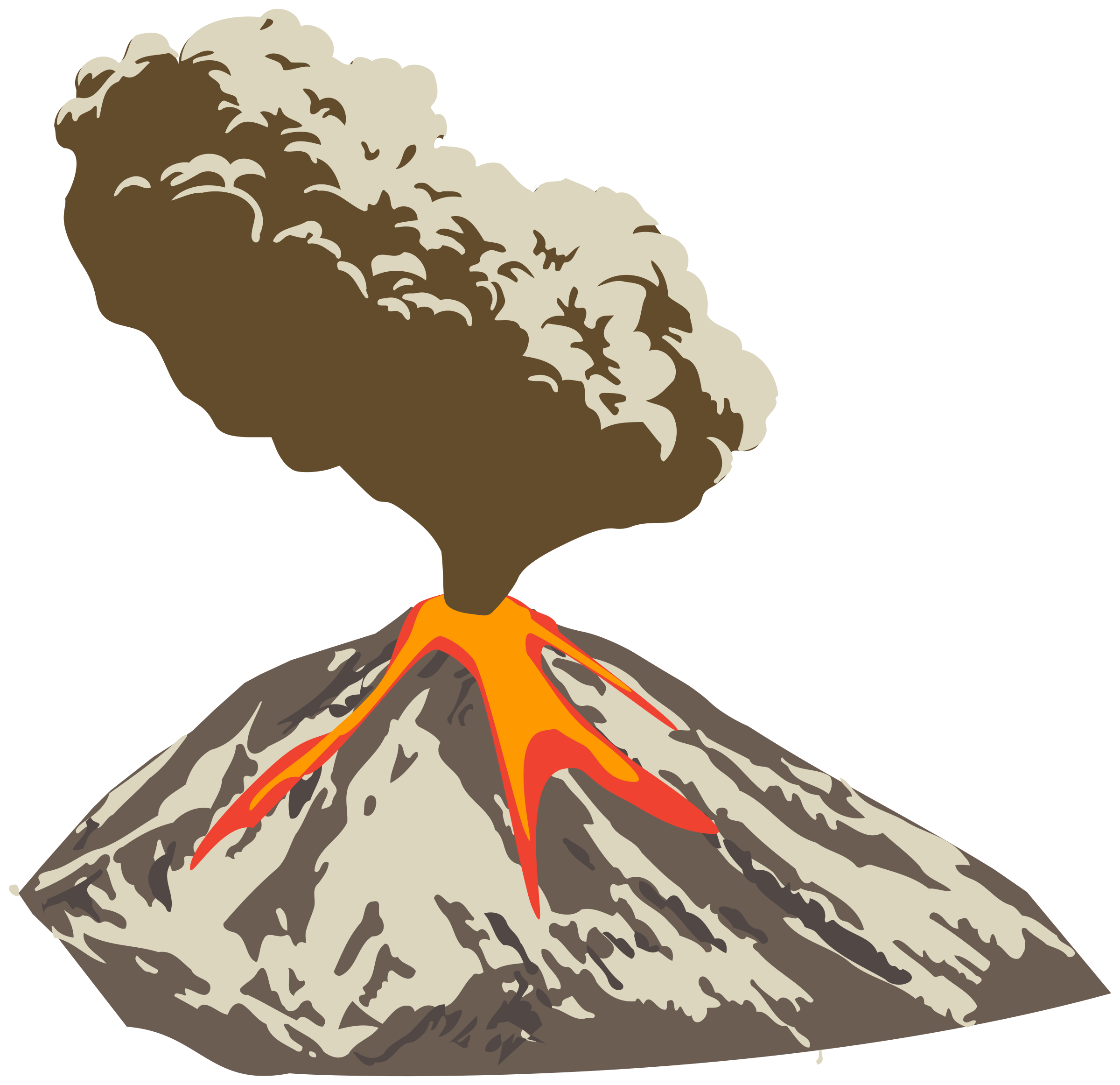  collection of transparent. Explosion clipart volcano