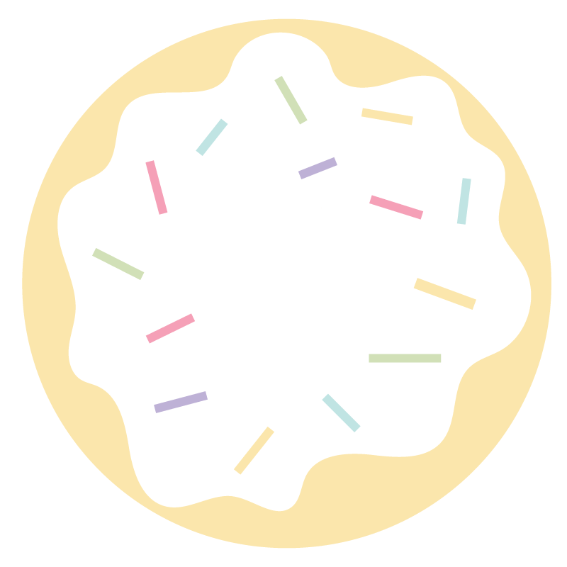 eye clipart donut