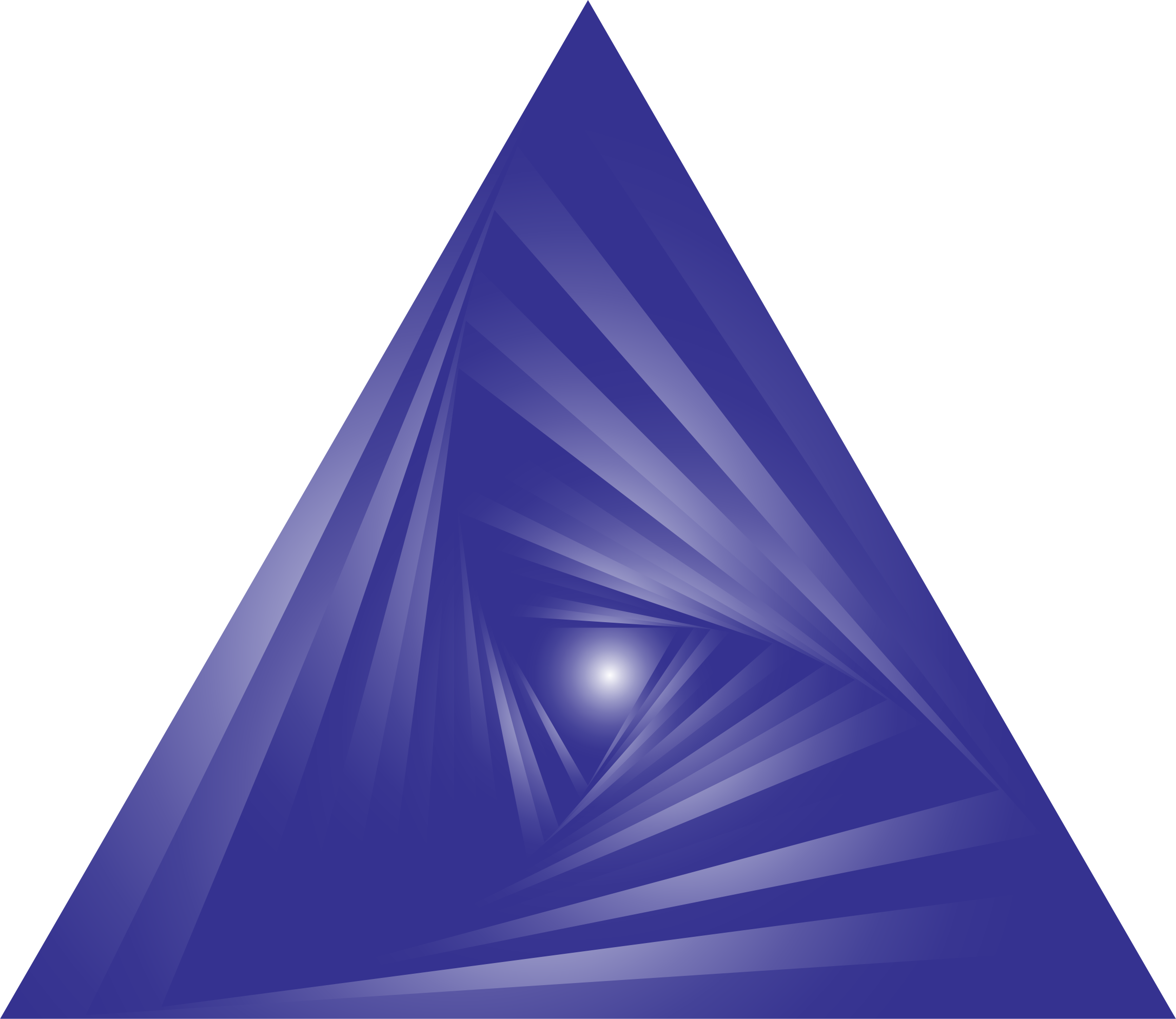 triangular clipart violet