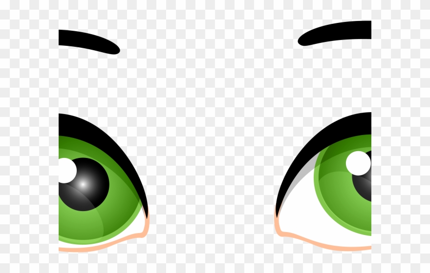 eyes clipart green