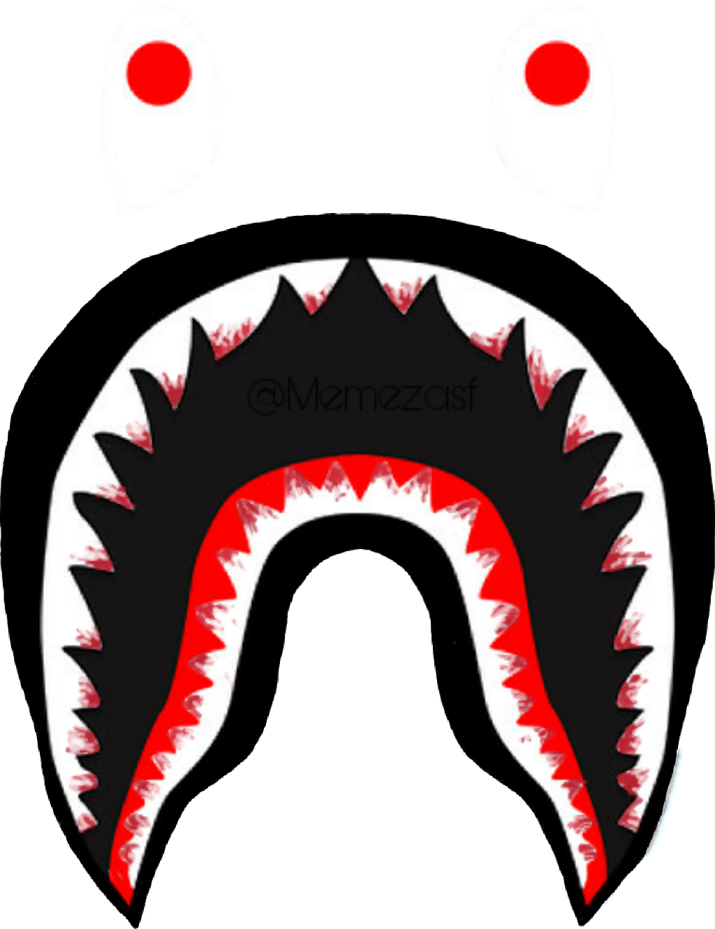 eye clipart shark