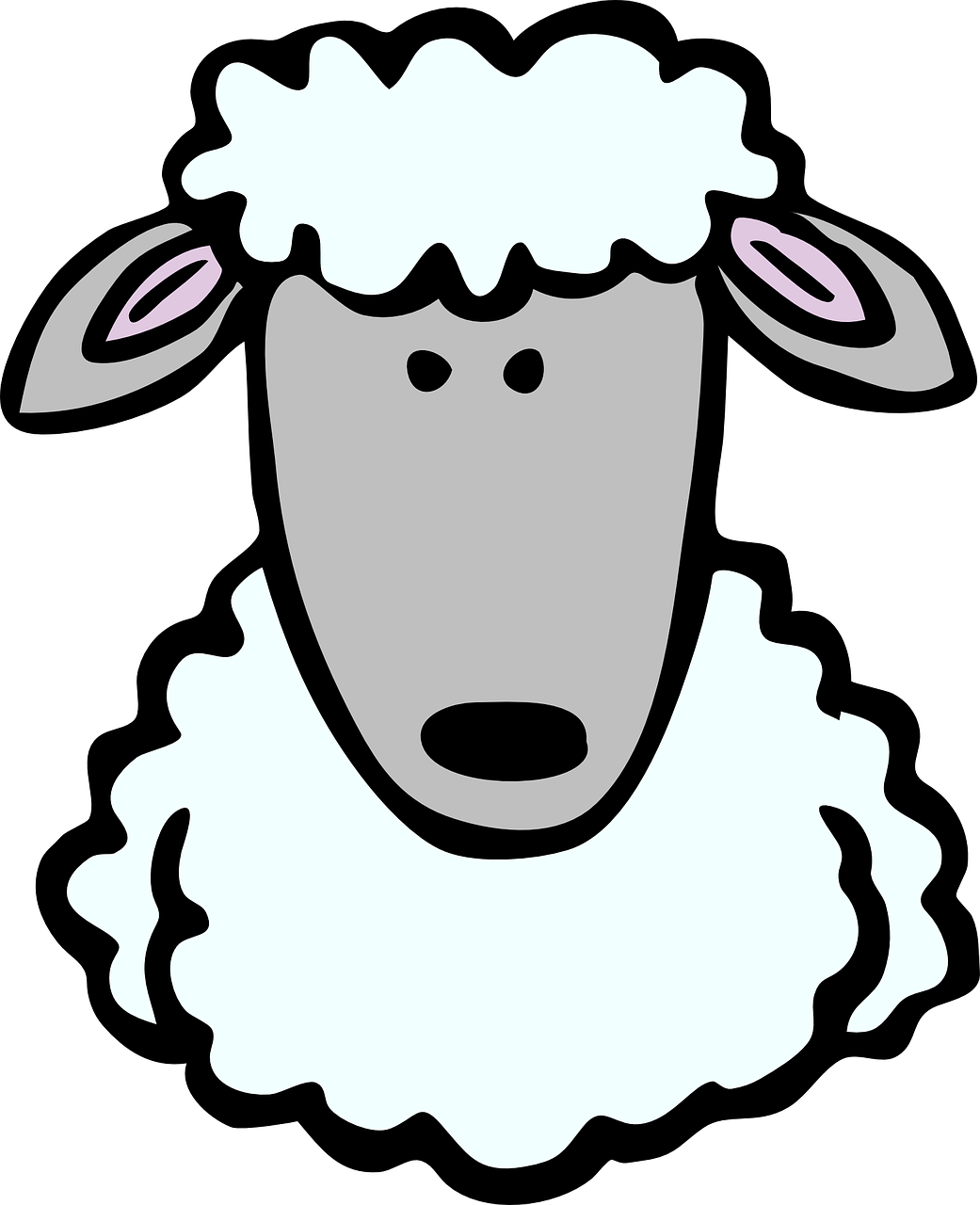 eye clipart sheep