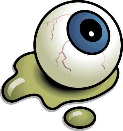 Eyeballs clipart eye ball. Eyeball halloween real and