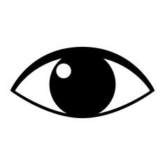 Eye google search pinterest. Eyeball clipart