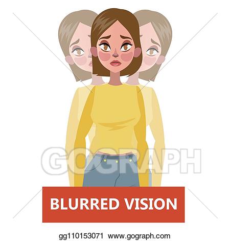 vision clipart blurred vision