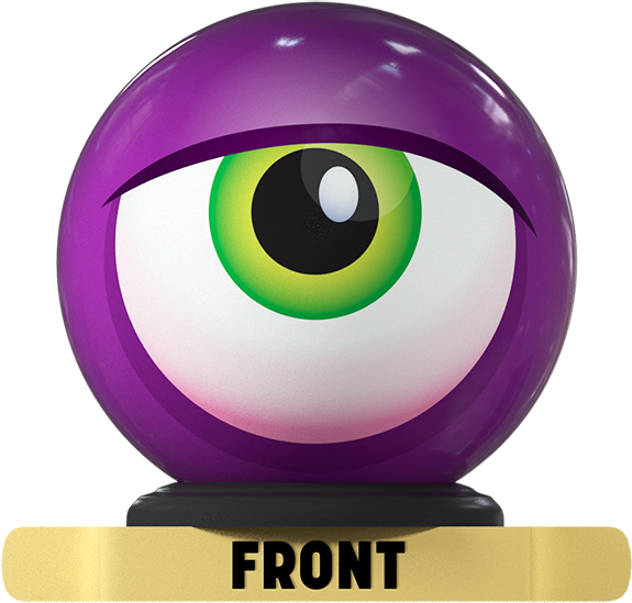 Eyeball clipart purple. Monster 