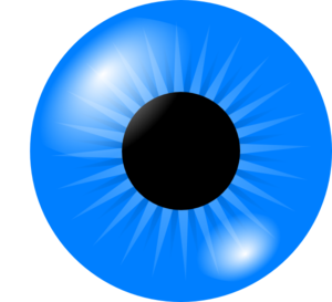 eyeballs clipart blue eye