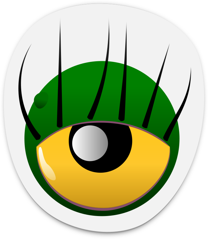 eyeballs clipart circle eye