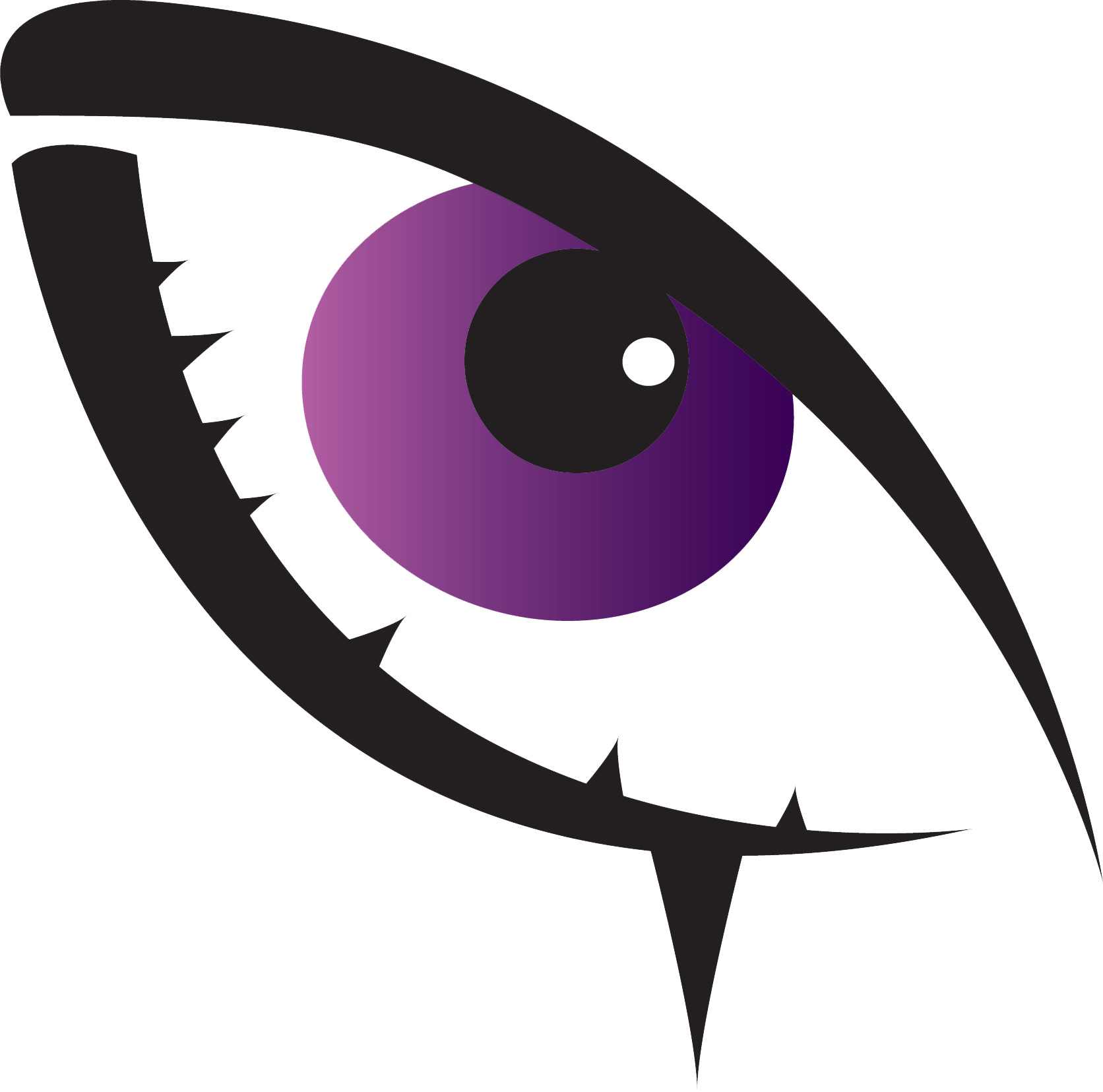 eyeballs clipart purple eye
