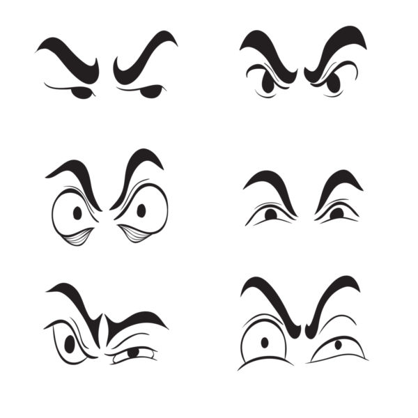 Free mean eyebrows cliparts. Eyebrow clipart fleek clipart