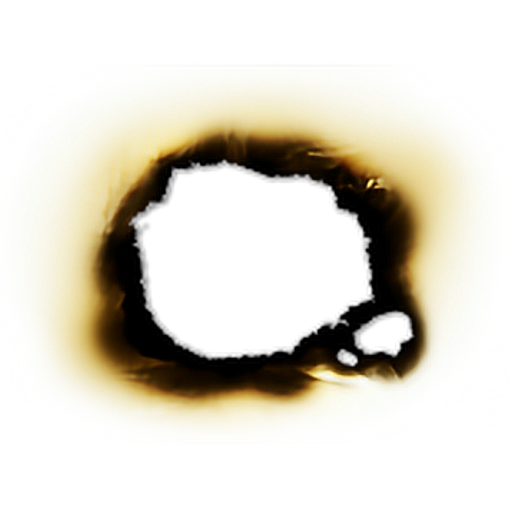 Burned rip ripped fire. Eyebrow clipart paper