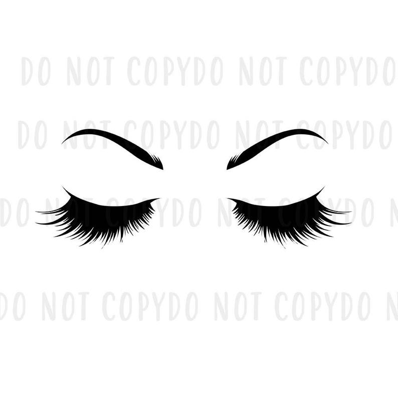 eyebrow clipart svg